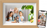 Digitaalne pildiraam Braun DigiFrame 10W WiFi beech 25.7cm (10.1 ), Frameo &auml;pp nutiseadmega juhtimiseks