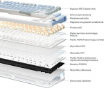 Keyboard MCHOSE MC-X75 Icy Creamsicle (MC-X75-5)