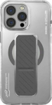 Skinarma etui Axon iPhone 16 Pro Max 6.9'' Magnetic Charging + Grip Stand titanium