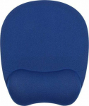 Powerton Mouse Pad Mouse Pad, ergonomic, memory foam, dark blue, Powerton