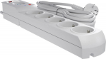 Surge protector Getfort 5P 1.5m Szara