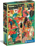 Clementoni Puzzle Compact Animals & Botanics 1000 element&oacute;w (37073)
