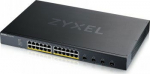 ZYXEL COMMUNICATIONS A/S ZYXEL XGS1935-28HP, 28 PORT LITE-L3 SMART MANAGED POE SWITCH, 24X GIGABIT POE AND 4X 10G SFP+, HYBRID MODE, STANDALONE OR NEBULAFLEX CLOUD, 375 WATT POE (5Y WARRANTY)