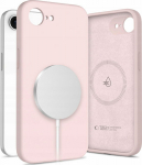 Tech-Protect Liquid Silicone Magsafe iPhone 16E/17E pink