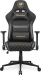 COUGAR Gaming-Stuhl Armor One V2 Gold F, PVC/Stoff, Schwarz