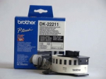 Brother | DK-22211 Continuous Length Paper Label | Black, White | DK | 29mm | 15.24 m