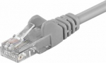 Wentronic Goobay | CAT 6 patch cable, U/UTP | Grey RJ45 male (8P8C) | RJ45 male (8P8C)