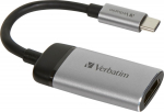 Verbatim USB-C TO HDMI 4K ADAPTER -, USB 3.1 GEN 1/HDMI 10 cm
