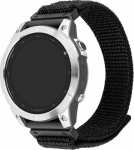 Fixed | Sporty Strap for Garmin QuickFit 22mm | 160-210 mm | Juodas | Nylon