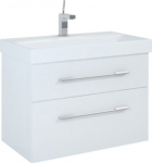 Cersanit AQ.401-164344 / AQUAFORM / MADRID / WALL-HUNG WASHBASIN CABINET 2S 80X41.8X54 WHITE HG PDW /
