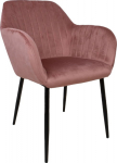 Chair EVELIN rose velvet