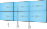 StarTech.com SIX-MONITOR DESK MOUNT/MAX 32, - MAX 32IN SCREENS/17.6LB EACH/V