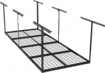 Ergosolid SG38B - Metal ceiling garage shelf. Solid load capacity. 250 kg!