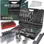 PARTNER Tool Kit 216el. 1/4'', 3/8'', 1/2'' (6-angular) (4-32mm) PREMIUM