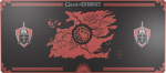 Lexip HBO Game of Thrones - Targaryen Edition Gaming Mousepad Black, Czerwony