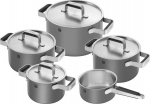 Zwilling Pure Cookware Set 5-Pc 18/10 Grey