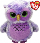 Meteor Ty the Owl purple mascot 15 cm