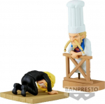 Banpresto WCF Log Stories: One Piece - Sanji & Zeff Statue (8cm) (88986)