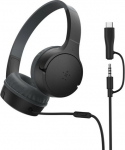Belkin SoundForm wired On-Ear Headphone f.Kids,blk. AUD010hqBK