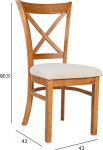 Chair MIX & MATCH natural white