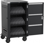 Ewent EW1700 portable device management cart/cabinet Black, Grey