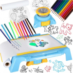 RoGer Electronic Educational Drawing Projector Table Blue