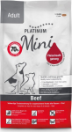 PLATINUM Adult Beef Mini - semi-moist dog food - 900g