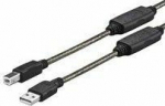 Vivolink USB 2.0 ACTIVE CABLE A MALE -, B MALE