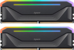 Memory DDR5 Apacer NOX RGB 32GB (2x16GB) 6000MHz CL38 1.35V Black HS