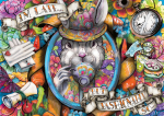 Ravensburger pusle 1000 tk: stiilne hilineja