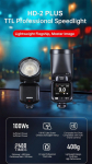 Jinbei Flashlight Speedlight Jinbei HD-2 Plus with a foot Sony