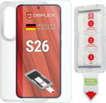 E.V.I. Displex Real Glass+Case Samsung Galaxy S26 MM-mounting aid