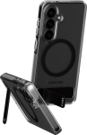 CARE by PanzerGlass Urban Explorer Case Transparent w. Black Kickstand & Qi Samsung Galaxy S26, clear