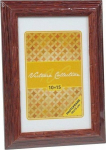 Victoria Collection Pildiraam Velvet 10x15, mahagon