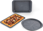 Russell Hobbs RH03756 Metallic Marble 3 Piece Backware Set