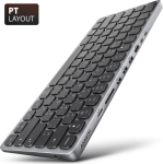 Axagon HMC-KB-PT USB-C 5Gbps KEYBOARD (PT) 9in1 hub