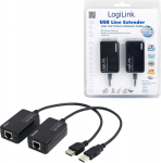 Logilink Extender by CAT-5/6 Cable up to 60 Meter