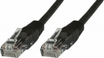 MicroConnect U/UTP CAT5e 3M Black 10 Pack, 1 pcs. = 10 pcs. in one bag