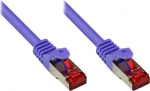 Alcasa Good Connections RNS Patchkabel mit Rastnasenschutz - Cat. 6 - S/FTP - PiMF - PVC - 250MHz - violett - 25m