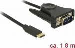 Delock Serial Adapter - USB-C (M) zu DB-9 (M)