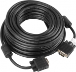 Lanberg CA-VGAC-10CC-0150-B VGA cable 15 m VGA (D-Sub) Black