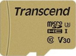 TRANSCEND GOLD 500S MICROSD W/ADP (V30) R95/W60 64GB