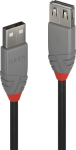 Lindy 0.2M Usb 2.0 Type A Extension, Cable, Anthra Line