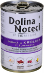 DOLINA NOTECI Premium Rich in rabbit and cranberry - wet dog food - 400 g