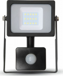 Floodlight V-TAC Floodlight LED VT-10-S 10W SMD PIR Sensor SAMSUNG CHIP-SKU436