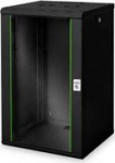 Digitus WALL MOUNTING CABINET 600X600MM, 20U UNIQUE COLOR BLACK RAL 9005