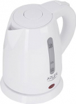 Adler | Kettle | AD 1272 | Electric | 1600 W | 1 L | Stainless steel/Polypropylene | 360&deg; rotational base | White
