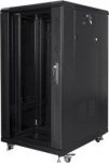 Lanberg | Rack cabinet 19" free-standing 22U/600x800 (flat pack) | FF01-6822-12B | Black