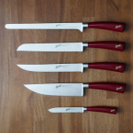 Berkel Elegance Red Chef knife set 5-pcs