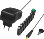 Logilink Universal power supply with USB-Port, 3-12V, 24W, 1.45m